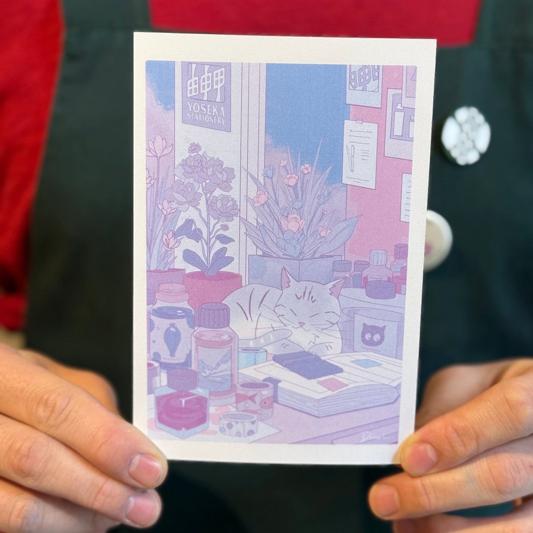 2025 Yoseka Holiday/Winter Postcard by Dennis 1